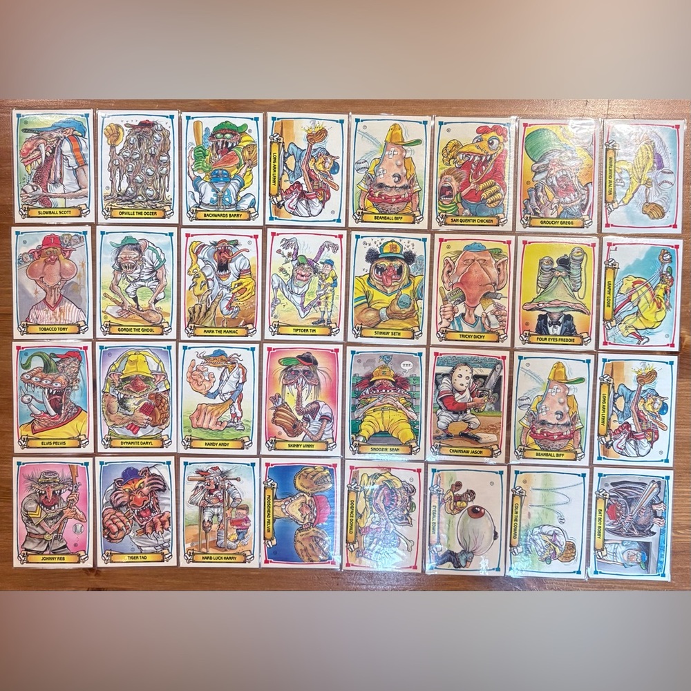 (32) 1988 Grossout Card Lot (32) 1988 Grossout Card Lot